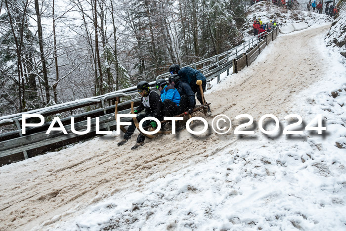 53. Hornschlittenrennen Partenkirchen, 06.01.2024