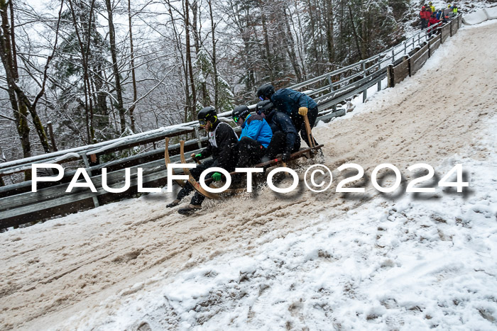 53. Hornschlittenrennen Partenkirchen, 06.01.2024