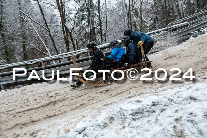 53. Hornschlittenrennen Partenkirchen, 06.01.2024