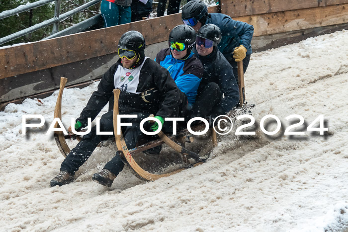 53. Hornschlittenrennen Partenkirchen, 06.01.2024