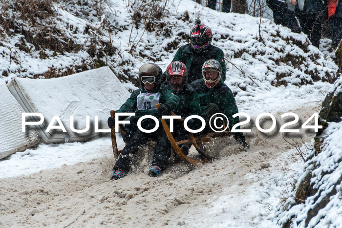53. Hornschlittenrennen Partenkirchen, 06.01.2024