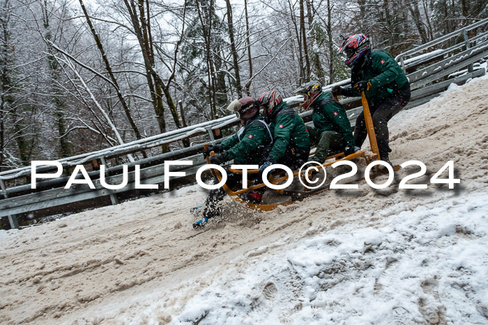 53. Hornschlittenrennen Partenkirchen, 06.01.2024