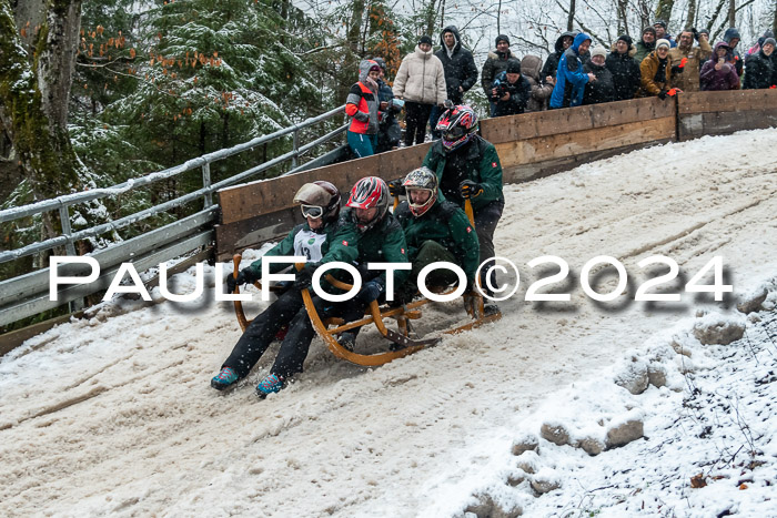 53. Hornschlittenrennen Partenkirchen, 06.01.2024