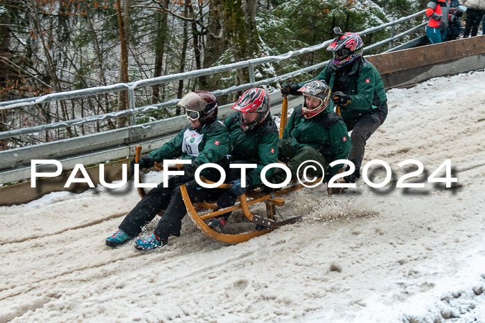 53. Hornschlittenrennen Partenkirchen, 06.01.2024