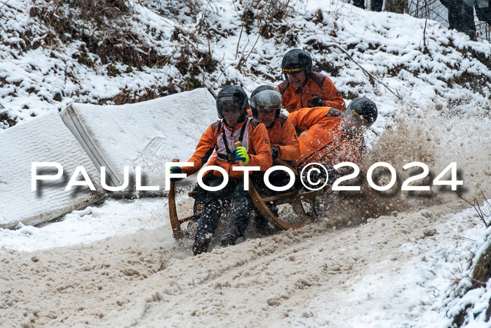 53. Hornschlittenrennen Partenkirchen, 06.01.2024