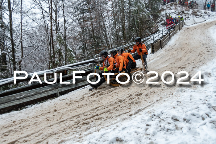 53. Hornschlittenrennen Partenkirchen, 06.01.2024