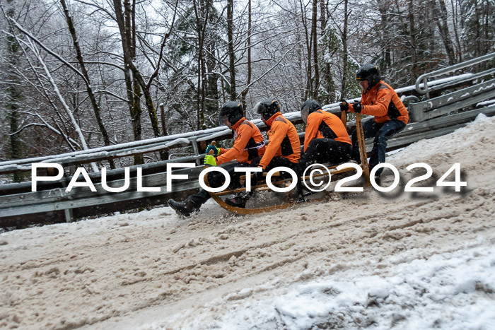 53. Hornschlittenrennen Partenkirchen, 06.01.2024