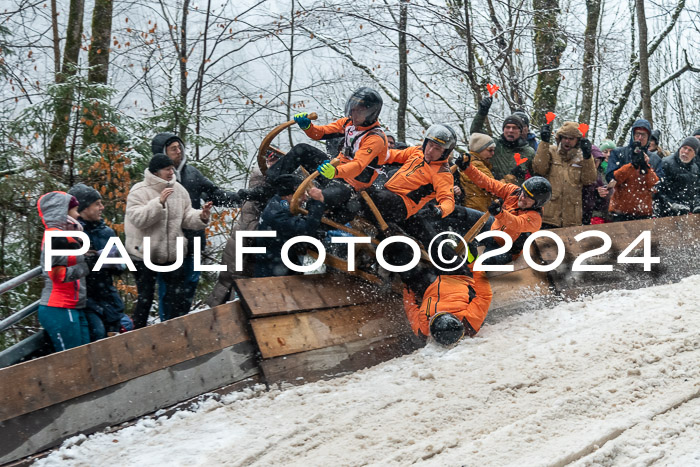 53. Hornschlittenrennen Partenkirchen, 06.01.2024