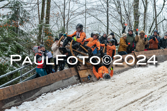 53. Hornschlittenrennen Partenkirchen, 06.01.2024