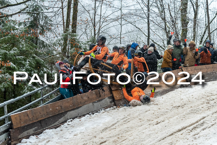 53. Hornschlittenrennen Partenkirchen, 06.01.2024