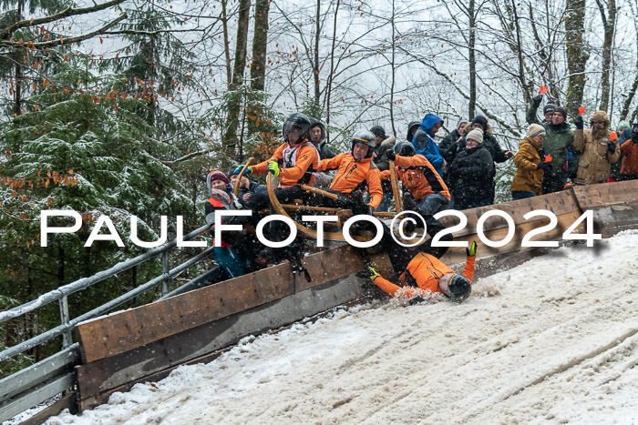 53. Hornschlittenrennen Partenkirchen, 06.01.2024