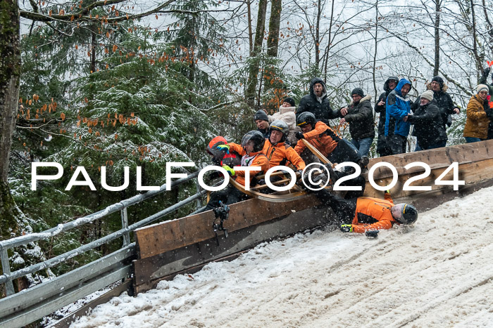 53. Hornschlittenrennen Partenkirchen, 06.01.2024