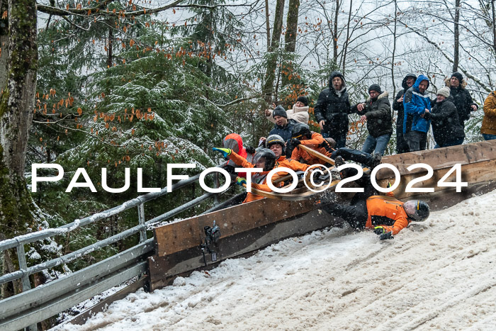 53. Hornschlittenrennen Partenkirchen, 06.01.2024