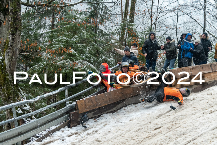 53. Hornschlittenrennen Partenkirchen, 06.01.2024