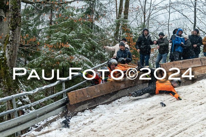 53. Hornschlittenrennen Partenkirchen, 06.01.2024