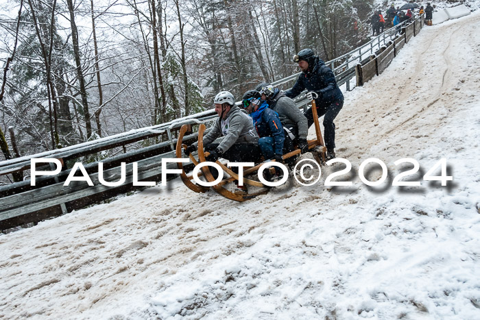 53. Hornschlittenrennen Partenkirchen, 06.01.2024