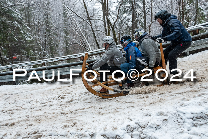 53. Hornschlittenrennen Partenkirchen, 06.01.2024