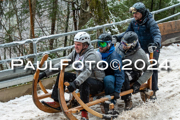 53. Hornschlittenrennen Partenkirchen, 06.01.2024