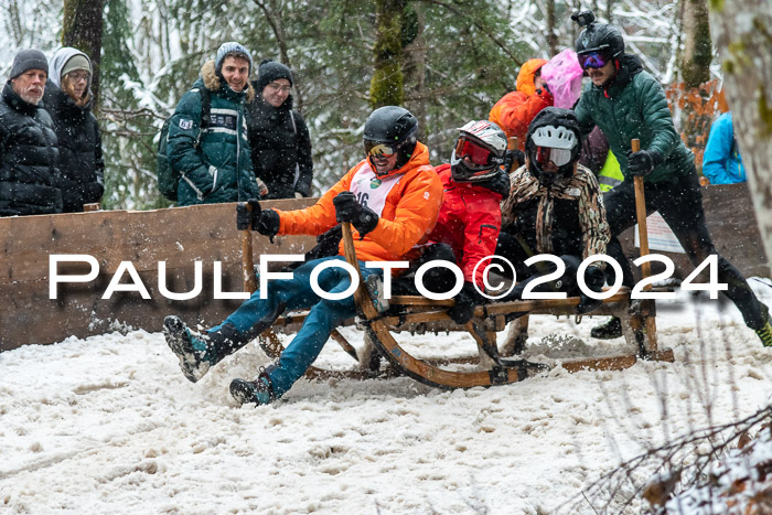 53. Hornschlittenrennen Partenkirchen, 06.01.2024