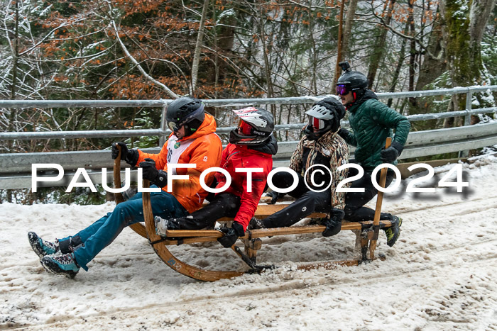 53. Hornschlittenrennen Partenkirchen, 06.01.2024