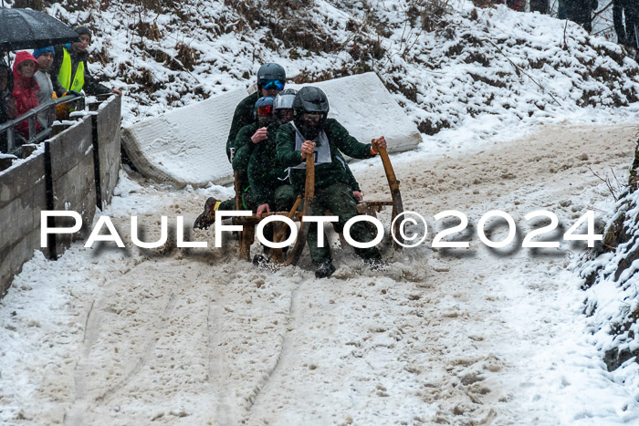 53. Hornschlittenrennen Partenkirchen, 06.01.2024