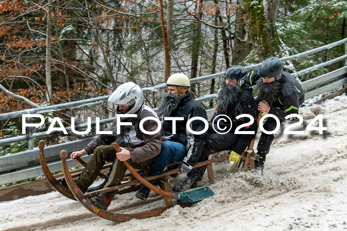53. Hornschlittenrennen Partenkirchen, 06.01.2024