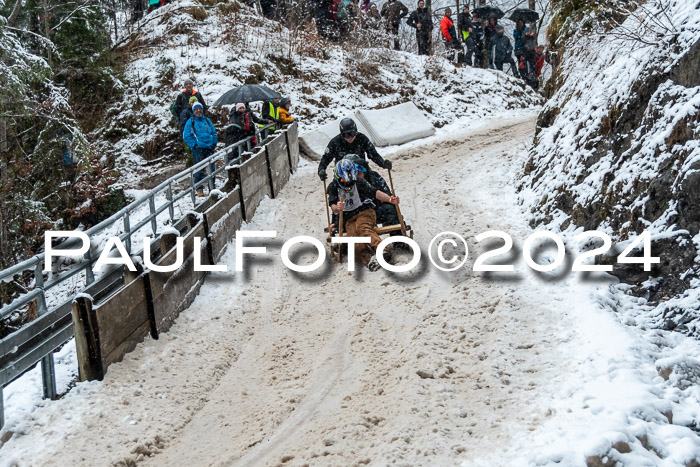 53. Hornschlittenrennen Partenkirchen, 06.01.2024