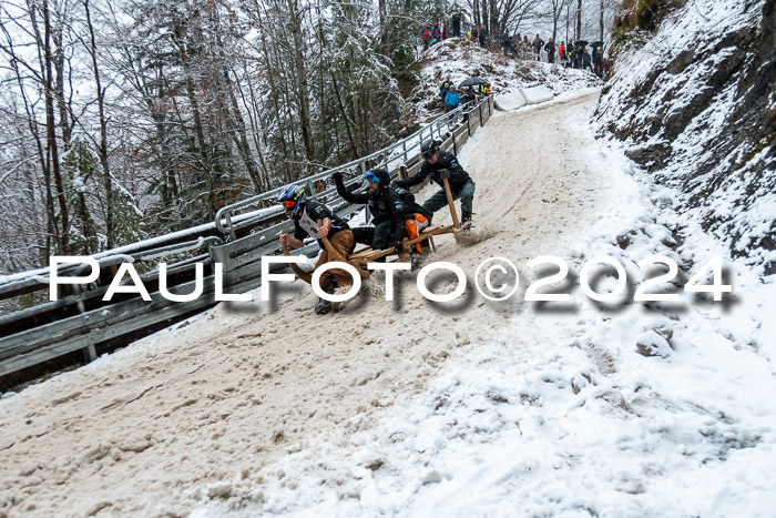53. Hornschlittenrennen Partenkirchen, 06.01.2024