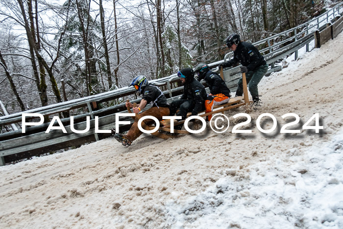 53. Hornschlittenrennen Partenkirchen, 06.01.2024