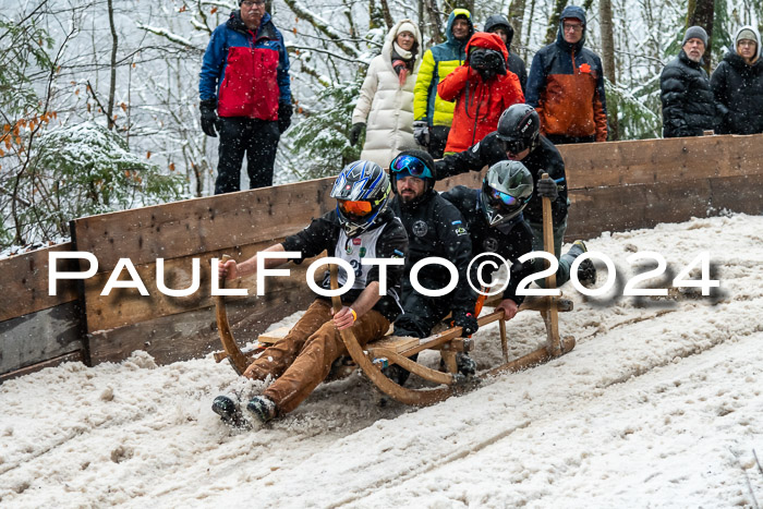 53. Hornschlittenrennen Partenkirchen, 06.01.2024