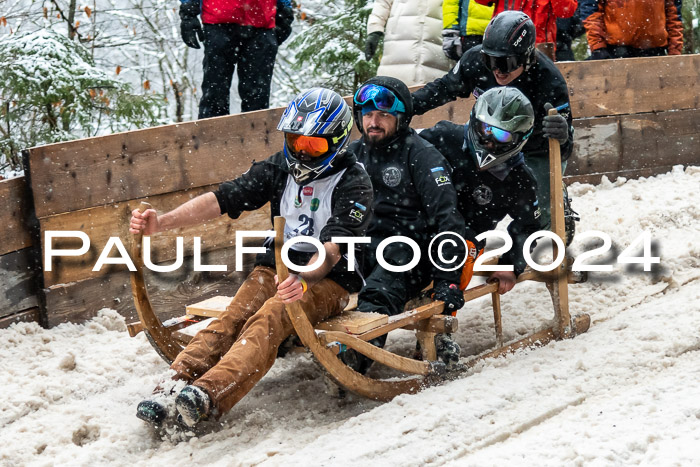 53. Hornschlittenrennen Partenkirchen, 06.01.2024