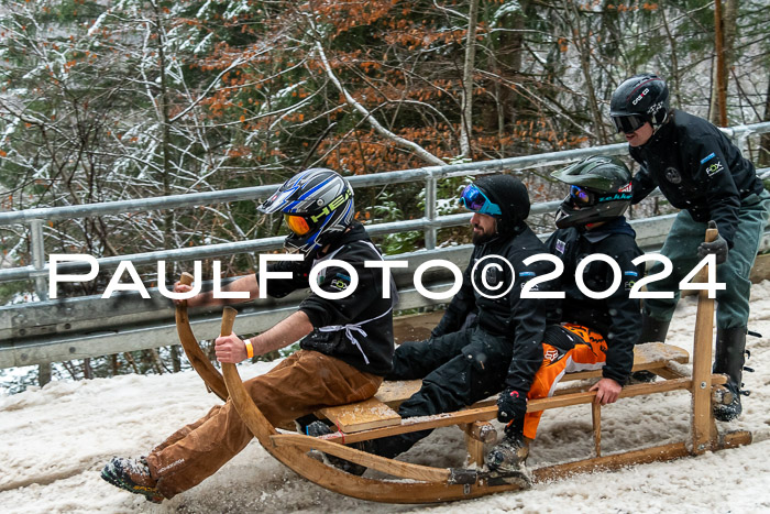 53. Hornschlittenrennen Partenkirchen, 06.01.2024