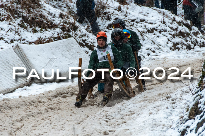 53. Hornschlittenrennen Partenkirchen, 06.01.2024