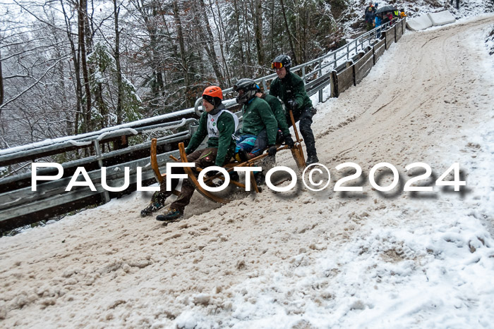 53. Hornschlittenrennen Partenkirchen, 06.01.2024