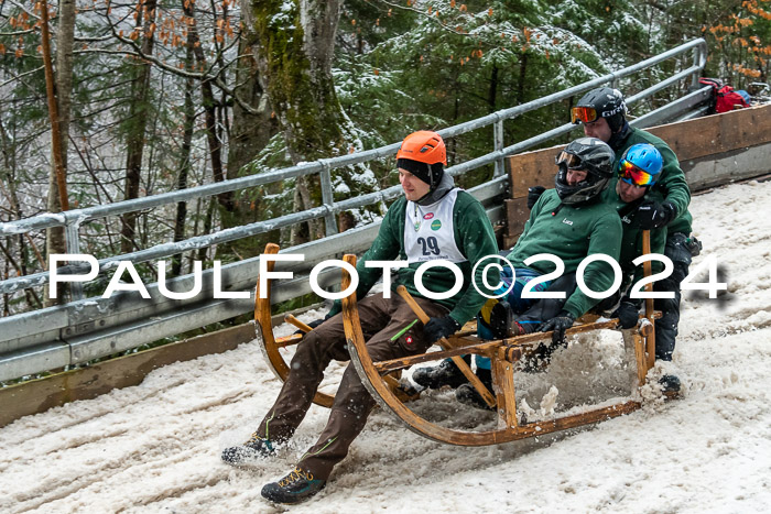 53. Hornschlittenrennen Partenkirchen, 06.01.2024