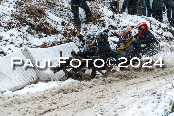 53. Hornschlittenrennen Partenkirchen, 06.01.2024