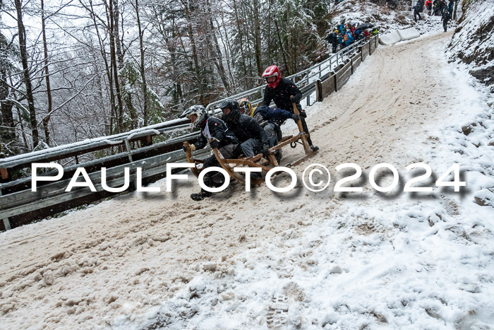 53. Hornschlittenrennen Partenkirchen, 06.01.2024
