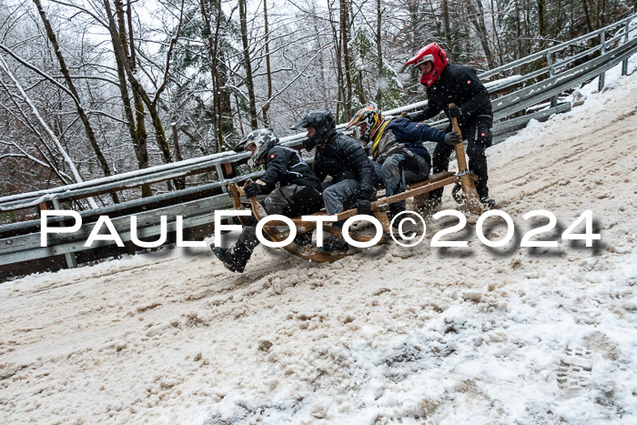 53. Hornschlittenrennen Partenkirchen, 06.01.2024