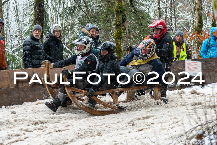 53. Hornschlittenrennen Partenkirchen, 06.01.2024