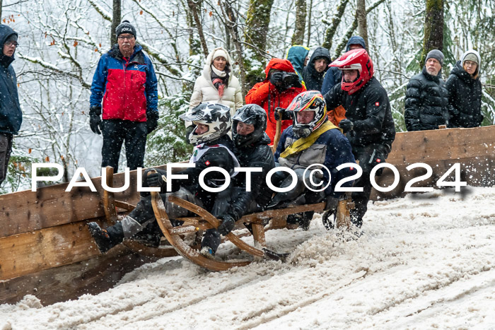 53. Hornschlittenrennen Partenkirchen, 06.01.2024