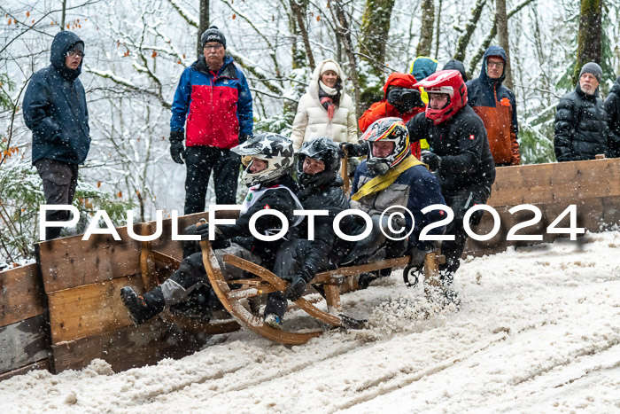 53. Hornschlittenrennen Partenkirchen, 06.01.2024