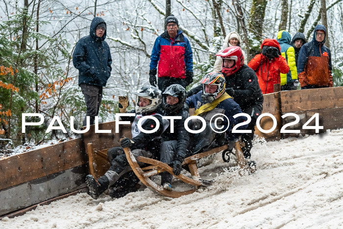 53. Hornschlittenrennen Partenkirchen, 06.01.2024