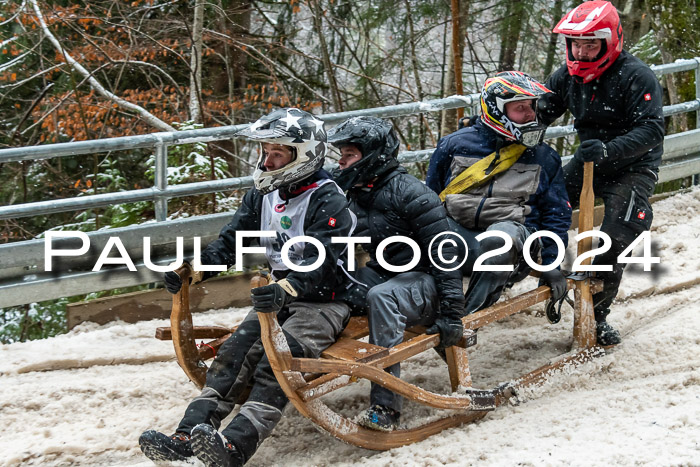53. Hornschlittenrennen Partenkirchen, 06.01.2024