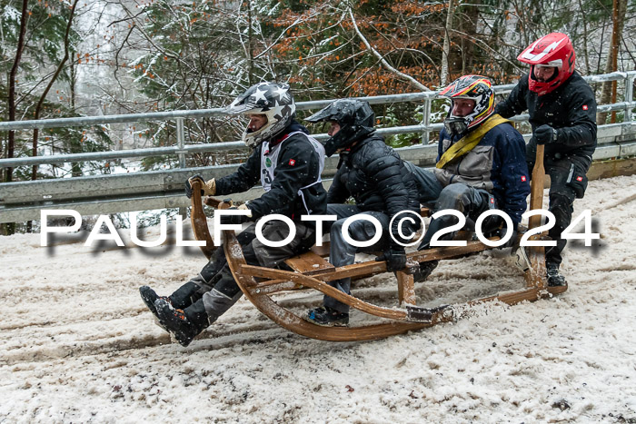 53. Hornschlittenrennen Partenkirchen, 06.01.2024