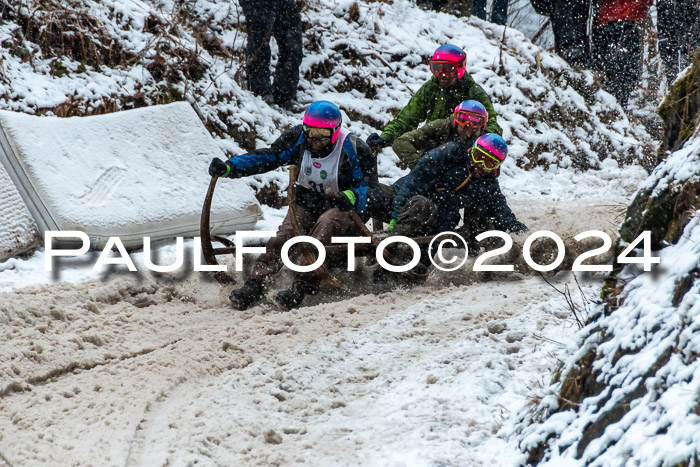53. Hornschlittenrennen Partenkirchen, 06.01.2024