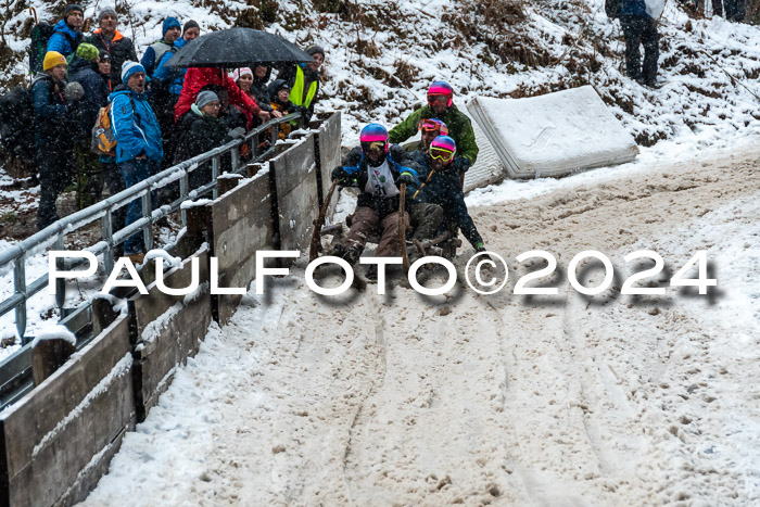 53. Hornschlittenrennen Partenkirchen, 06.01.2024