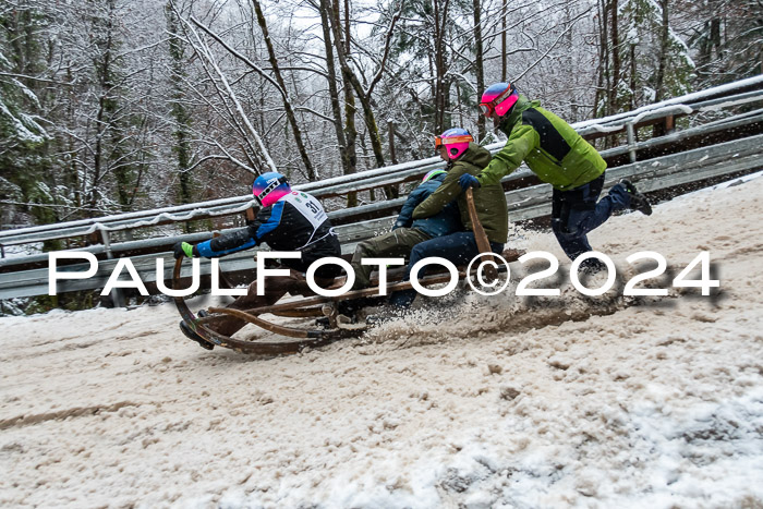 53. Hornschlittenrennen Partenkirchen, 06.01.2024