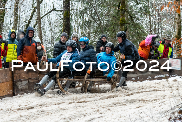 53. Hornschlittenrennen Partenkirchen, 06.01.2024