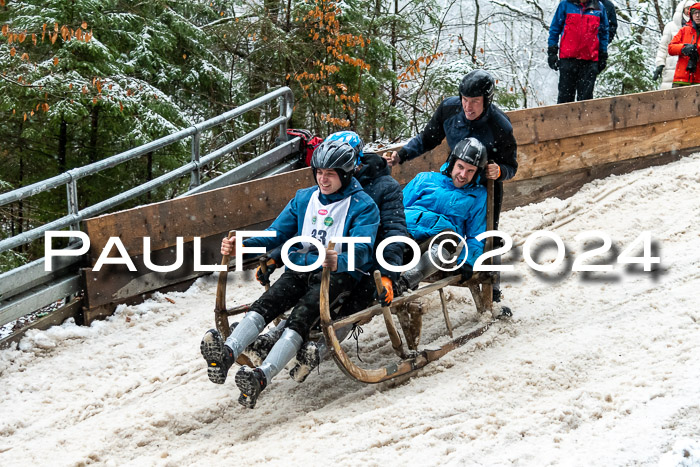53. Hornschlittenrennen Partenkirchen, 06.01.2024