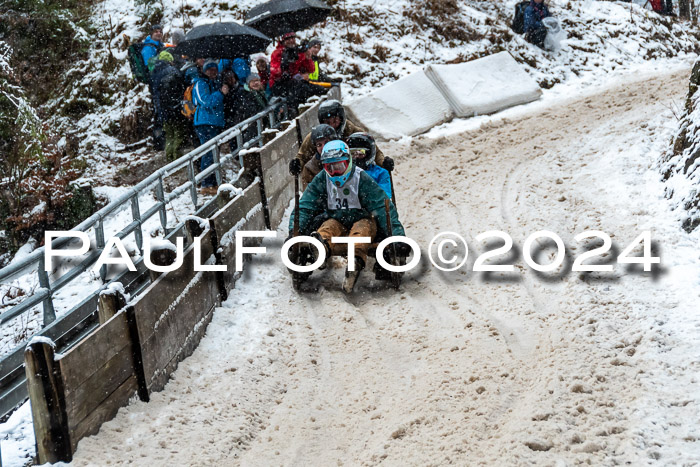 53. Hornschlittenrennen Partenkirchen, 06.01.2024